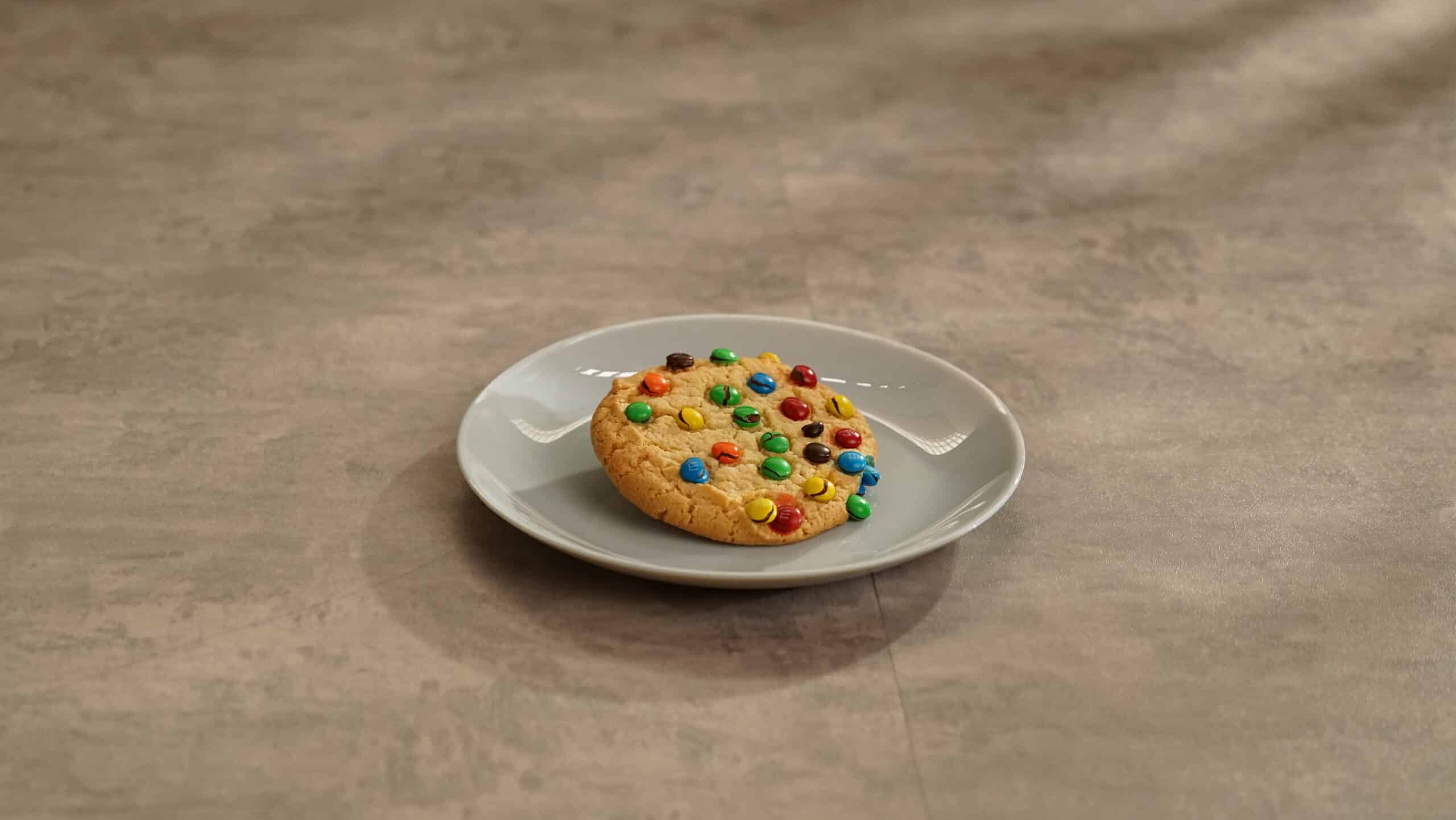 Cookie, Sugar, with M&M's, 2PK, 12PK/48CT