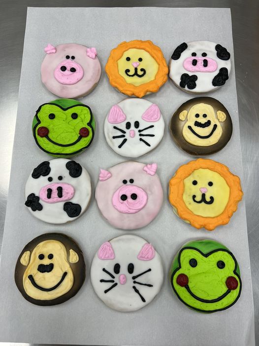 Cookies with animal decor